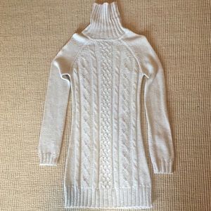 Mango turtleneck sweater dress